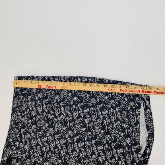 Bonobos Size 48 Black with Wave Design 7" Inseam Golf Shorts Stretchy - Picture 8 of 10